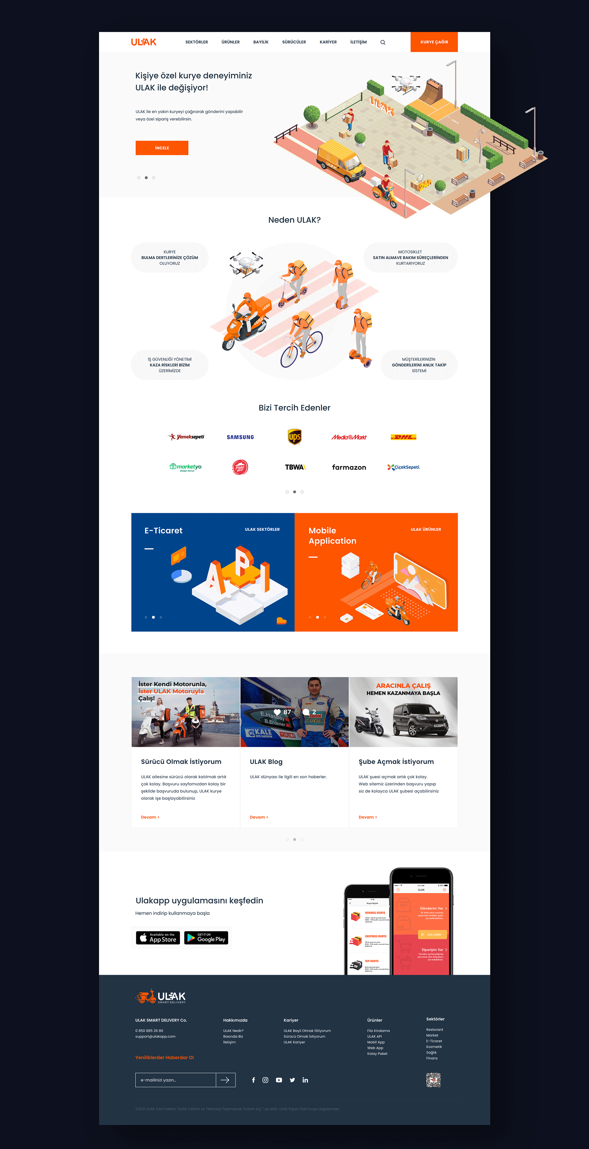 Tolga Tasci Digital Portfolio - ulakapp.com website ux/ui design