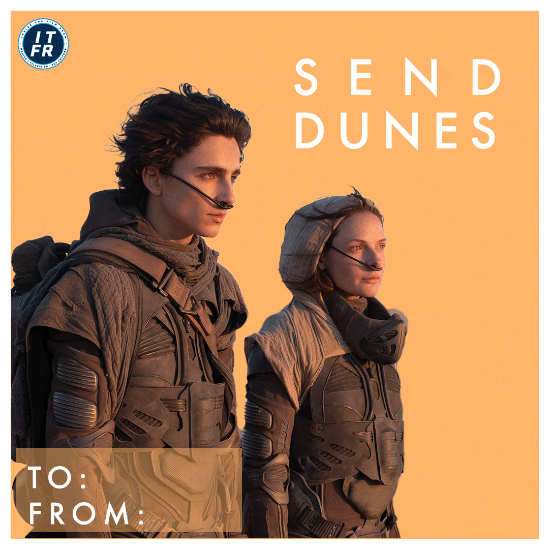 Mock Valentine's Day card inspired by "Dune."