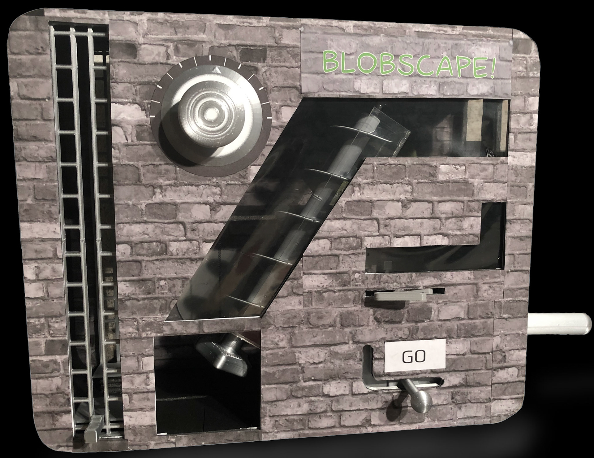 The front face of the toy