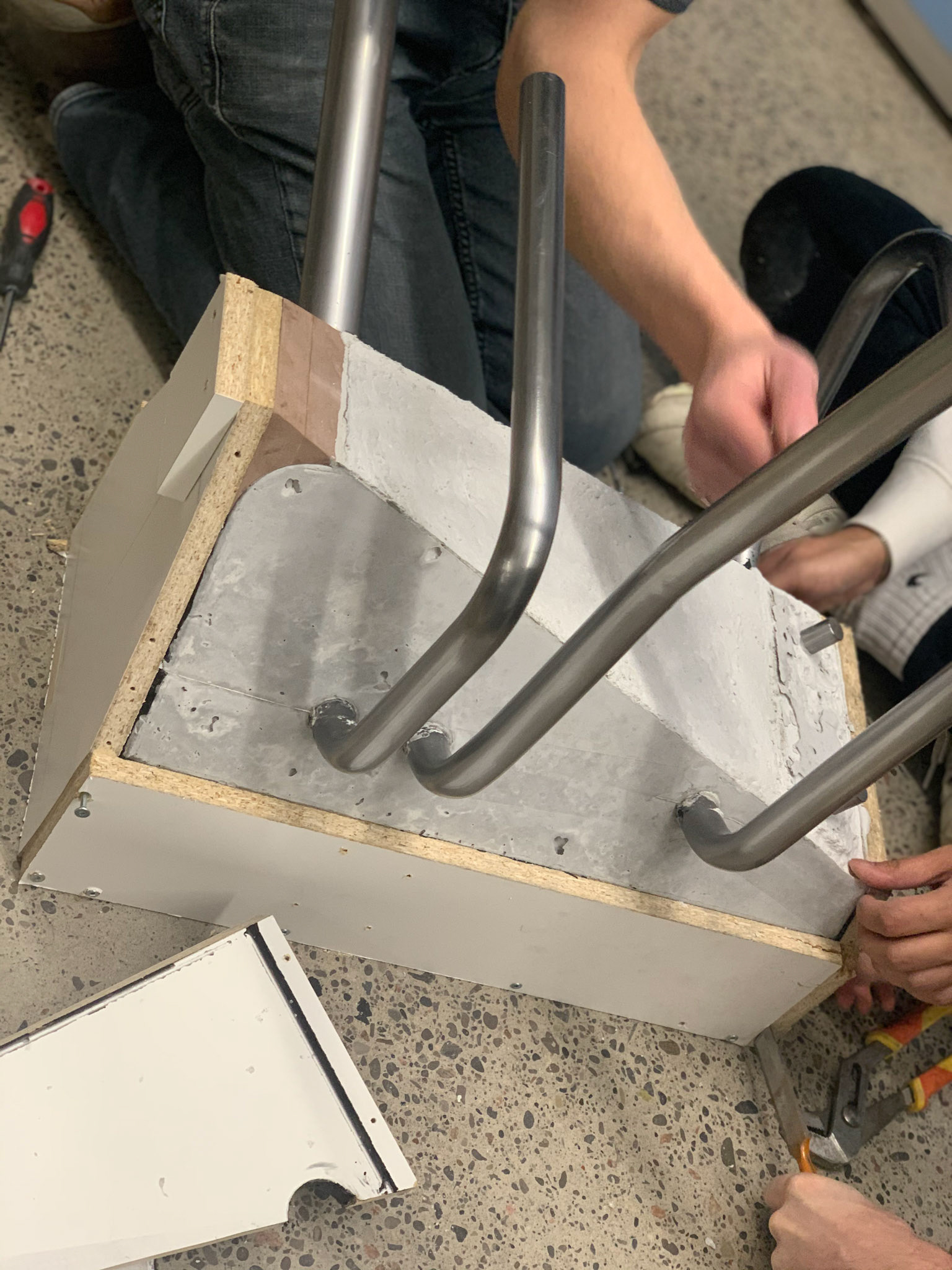 Removing the mold