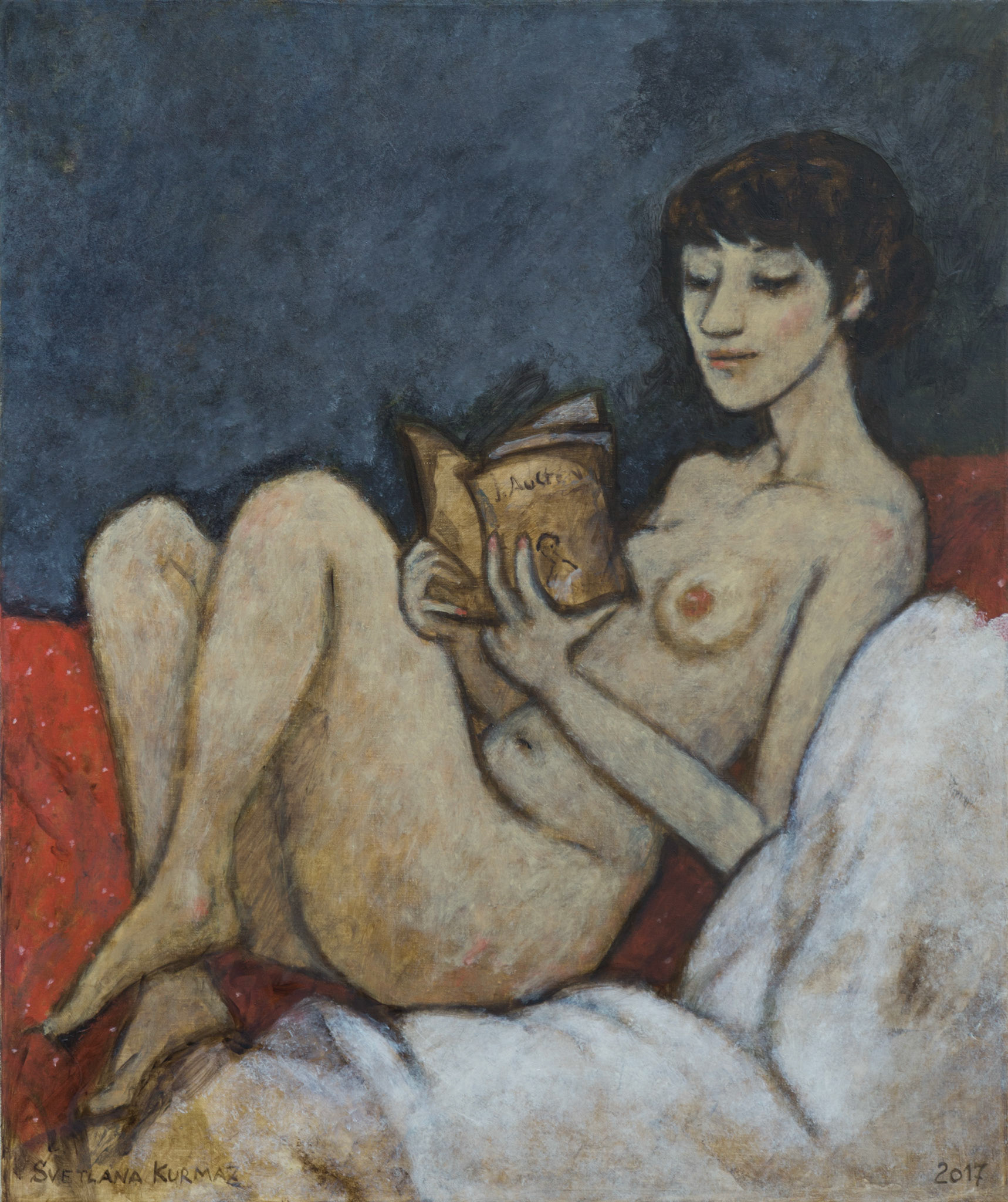 HOT SUMMER DAY, oil on canvas, 60x50cm.