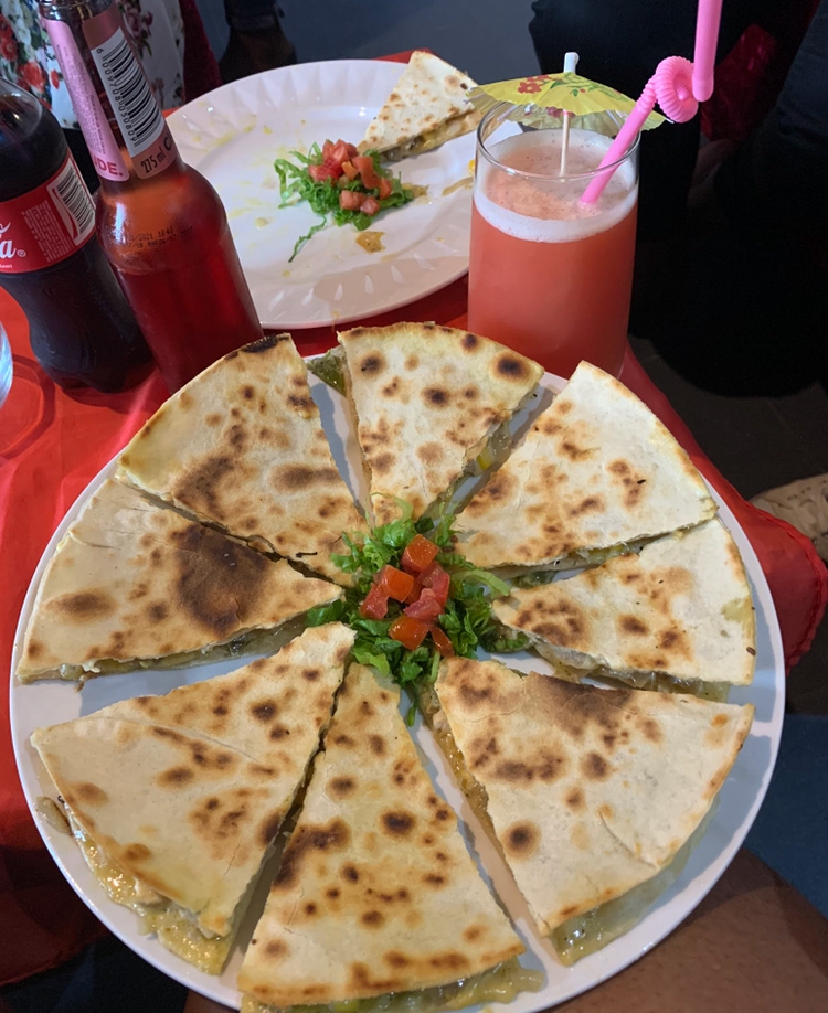 Quesadillas au poulet