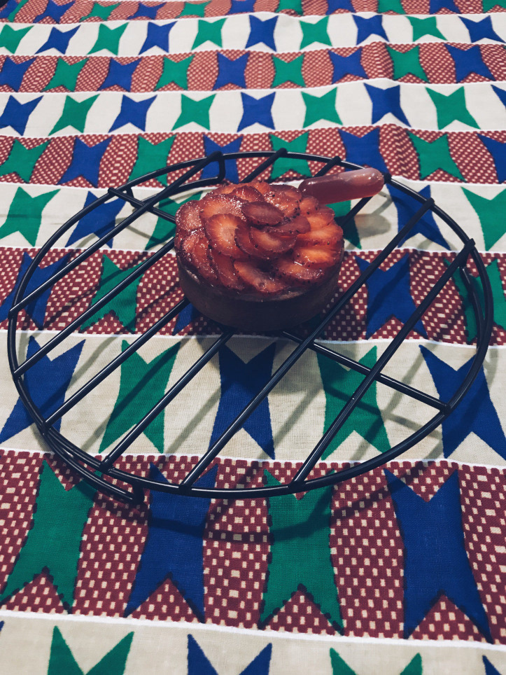 Tarti Fraise avec son jus de fraises