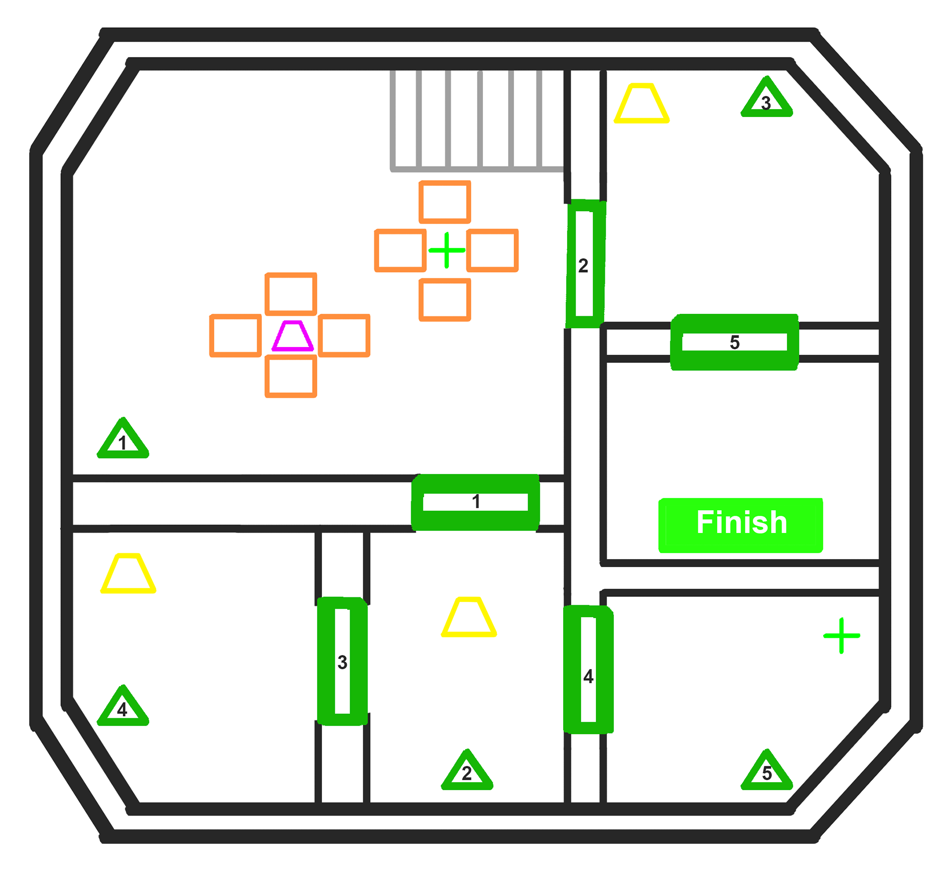 Main Building 2nd Floor Plan