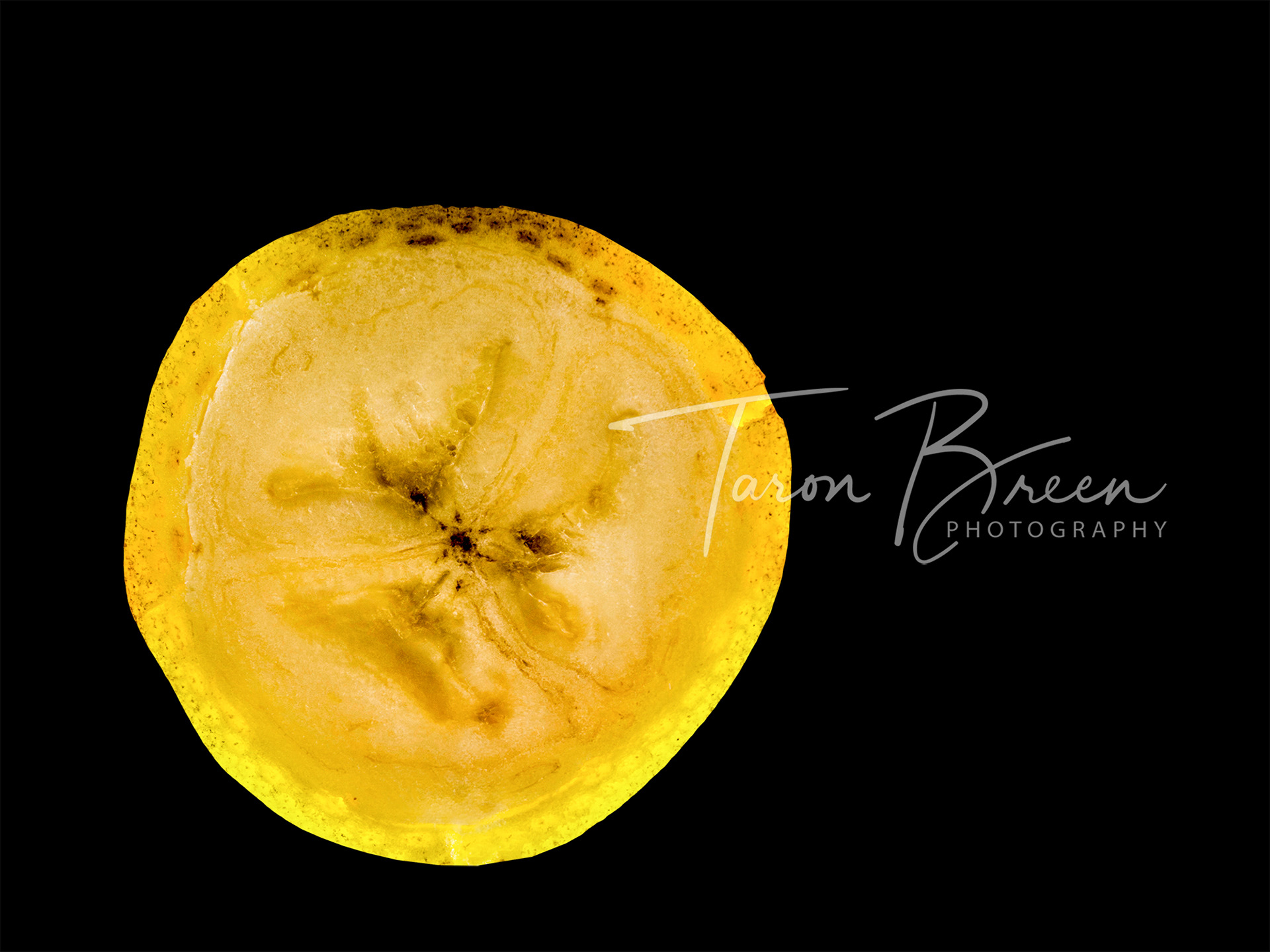 Banana Cross Section