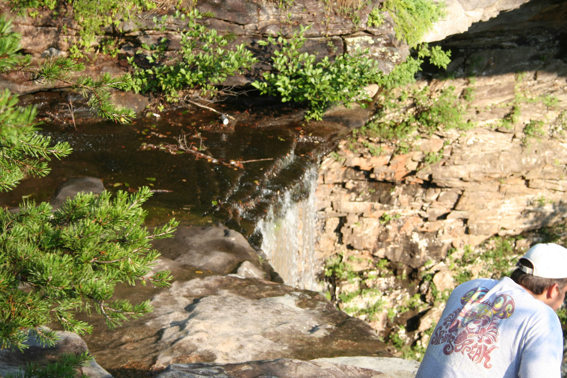 Top of Ozone Falls TN