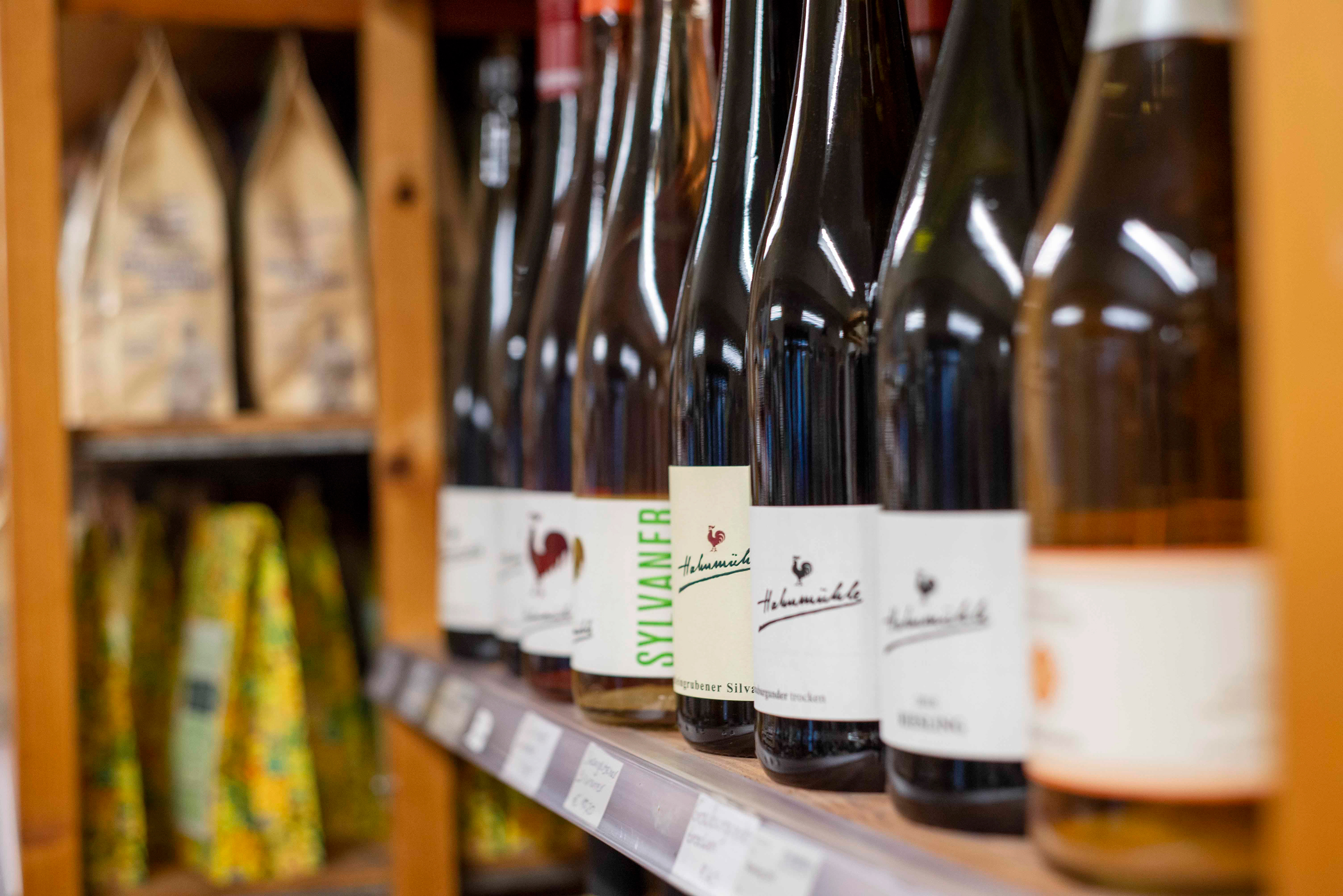 Wein von Bio-Winzern aus der Region