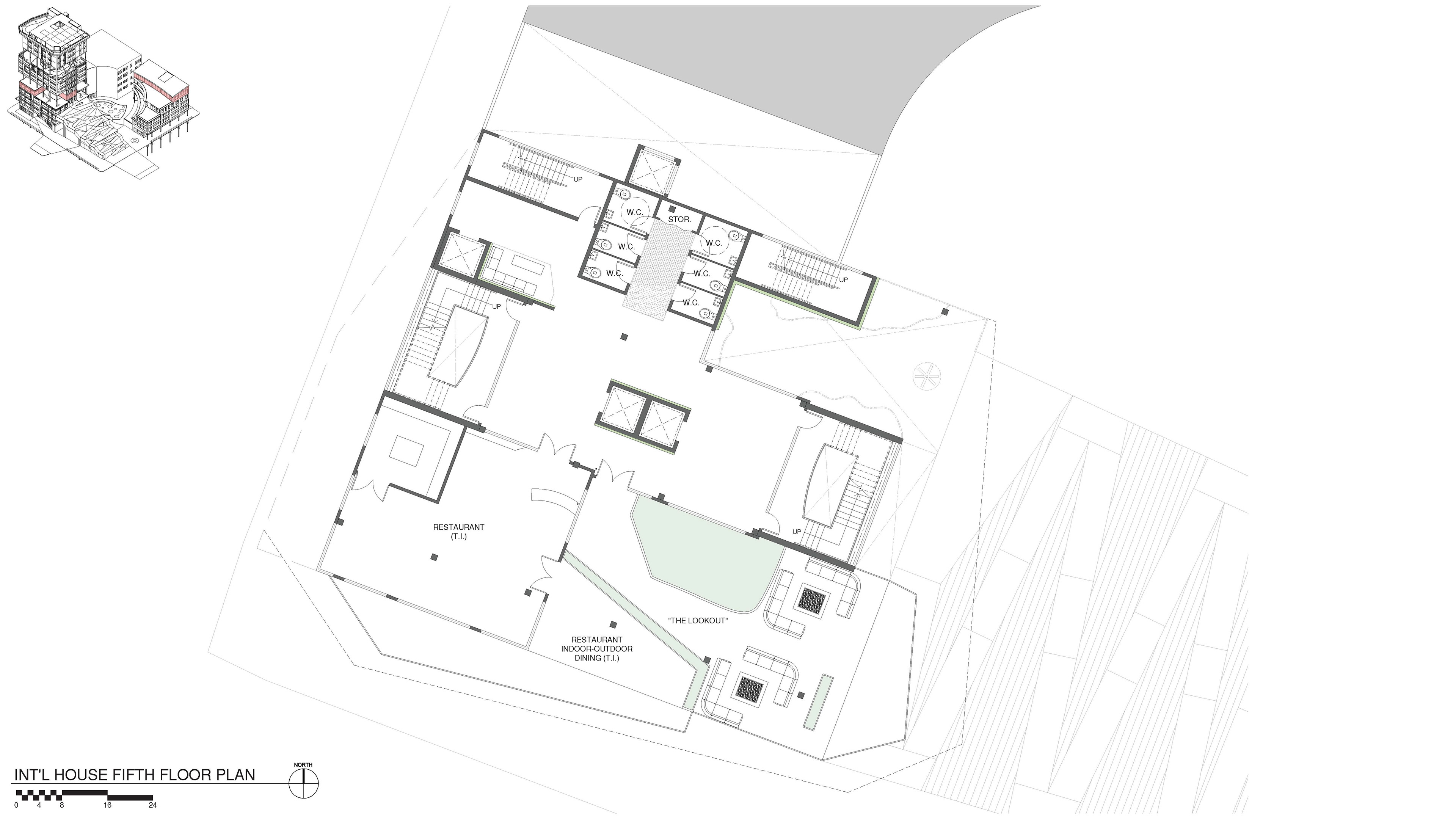 international house fifth floor plan