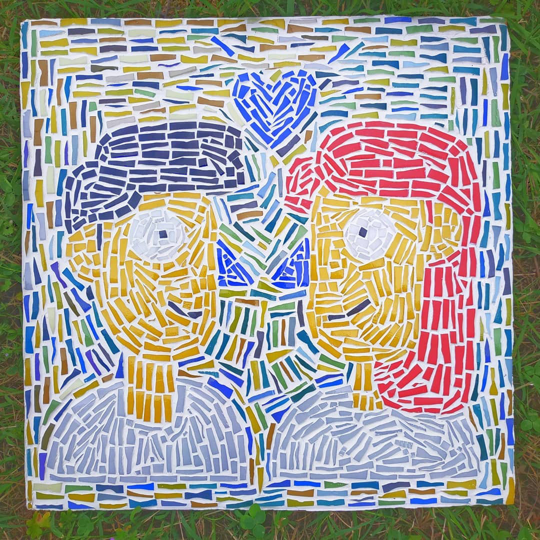 Mosaïque, pièce unique 2019