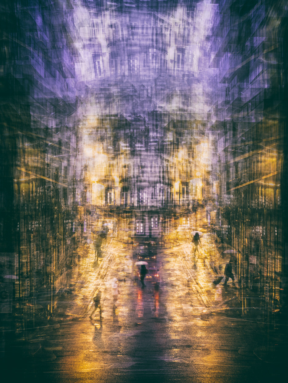 "People Under the Rain" - limited edition of 8