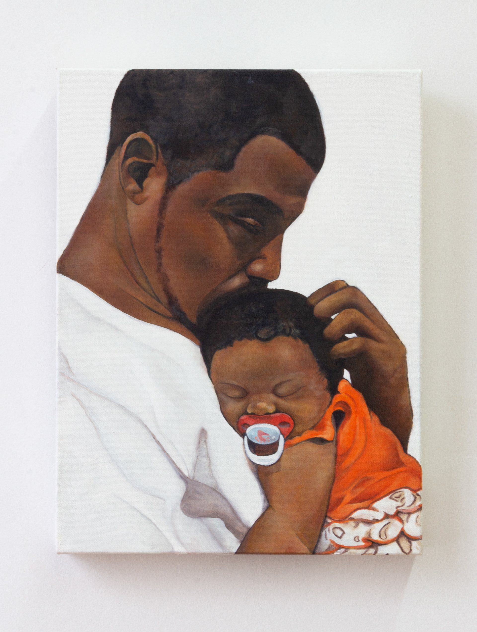 "Father's Love" - 2020, oil on canvas