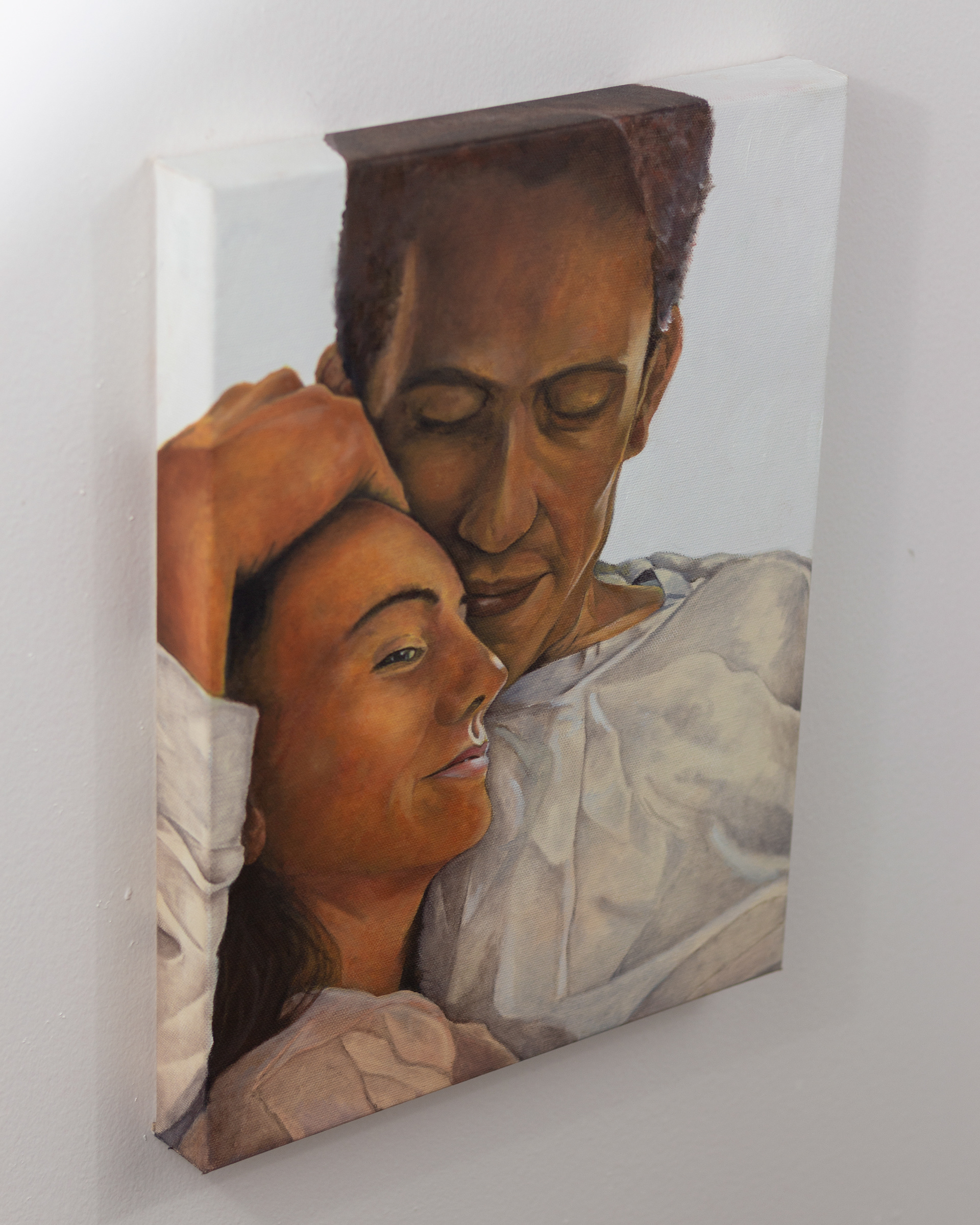 "Holding Onto You" - 2020, oil on canvas