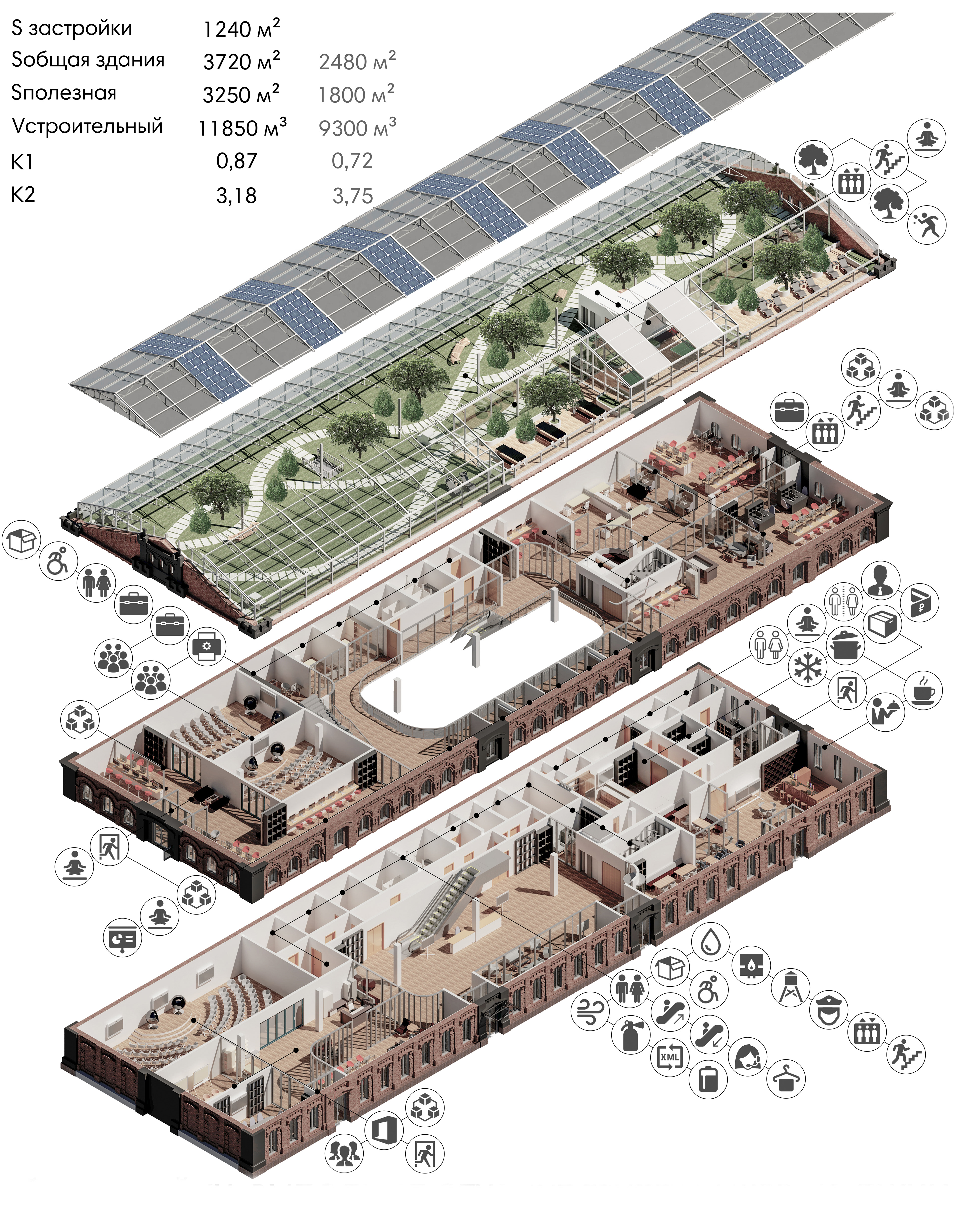 ZD_Architects - Реконструкция мукомольного завода