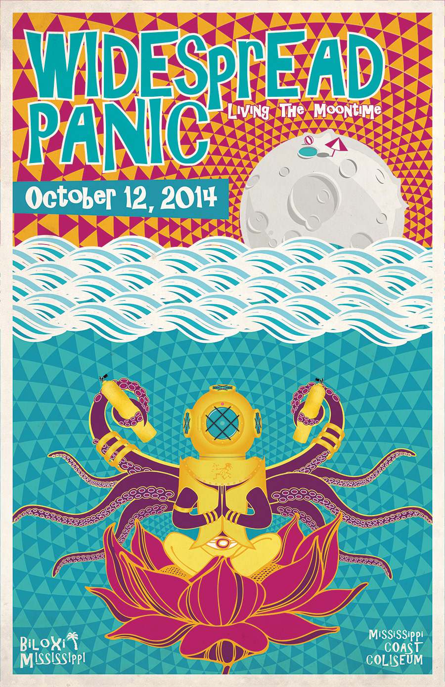 Ryan Cressionnie Widespread Panic Poster
