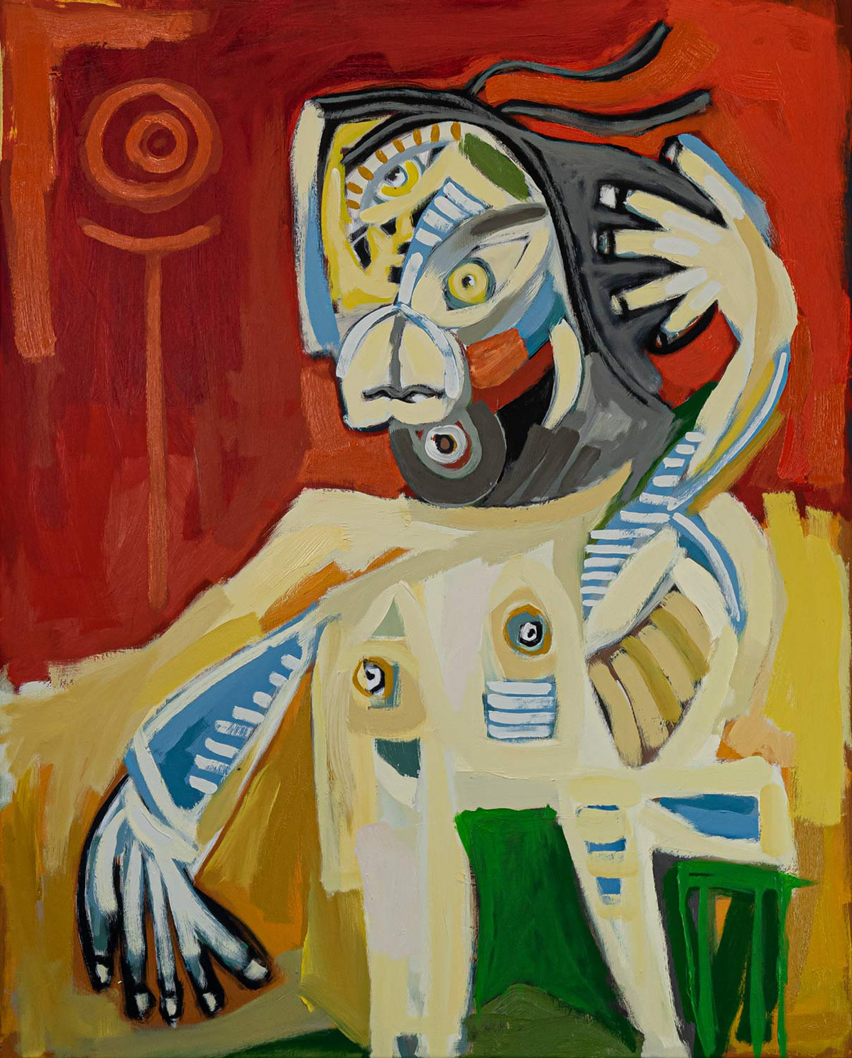 Masch, Painting