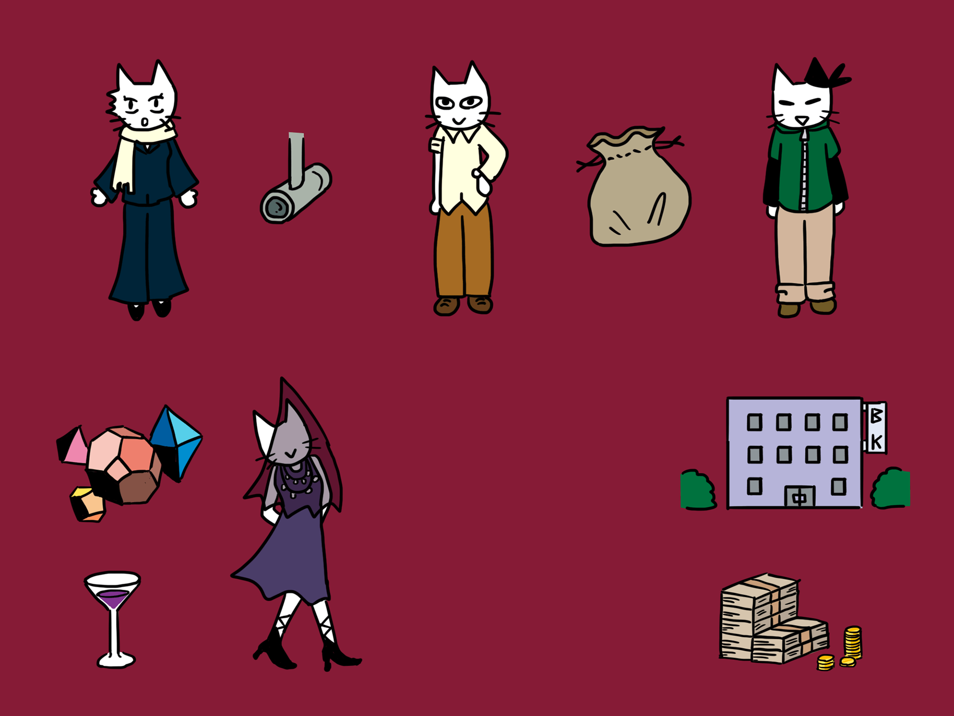 翠彗ただすのポートフォリオ オリジナル