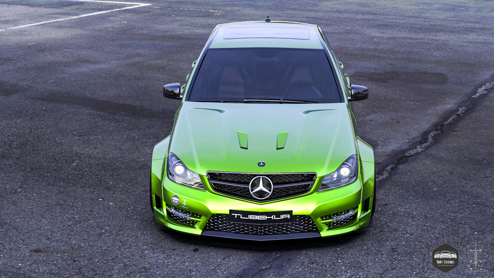 Kasim Tlibekov Tlibekua Mercedes Benz W4 Widebody