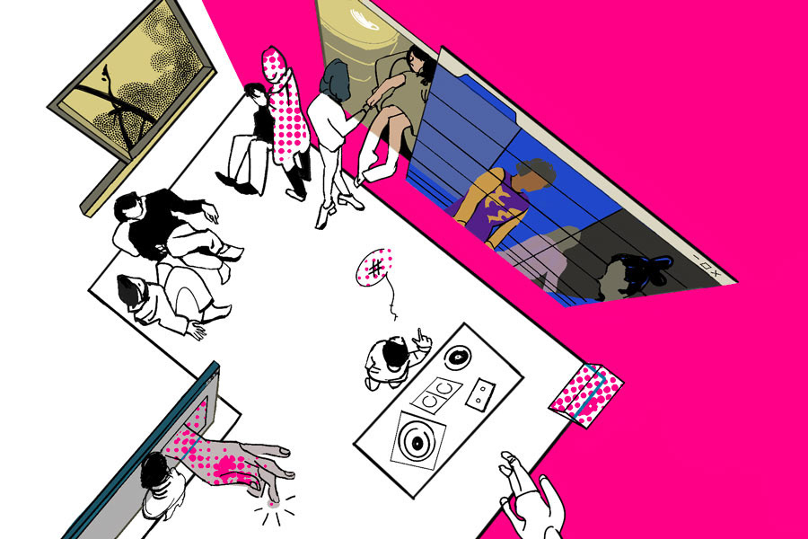 "History of Online Moderation From the 1990s Through the Present, from BBS to Discord". Header for Study Hall, April 2021