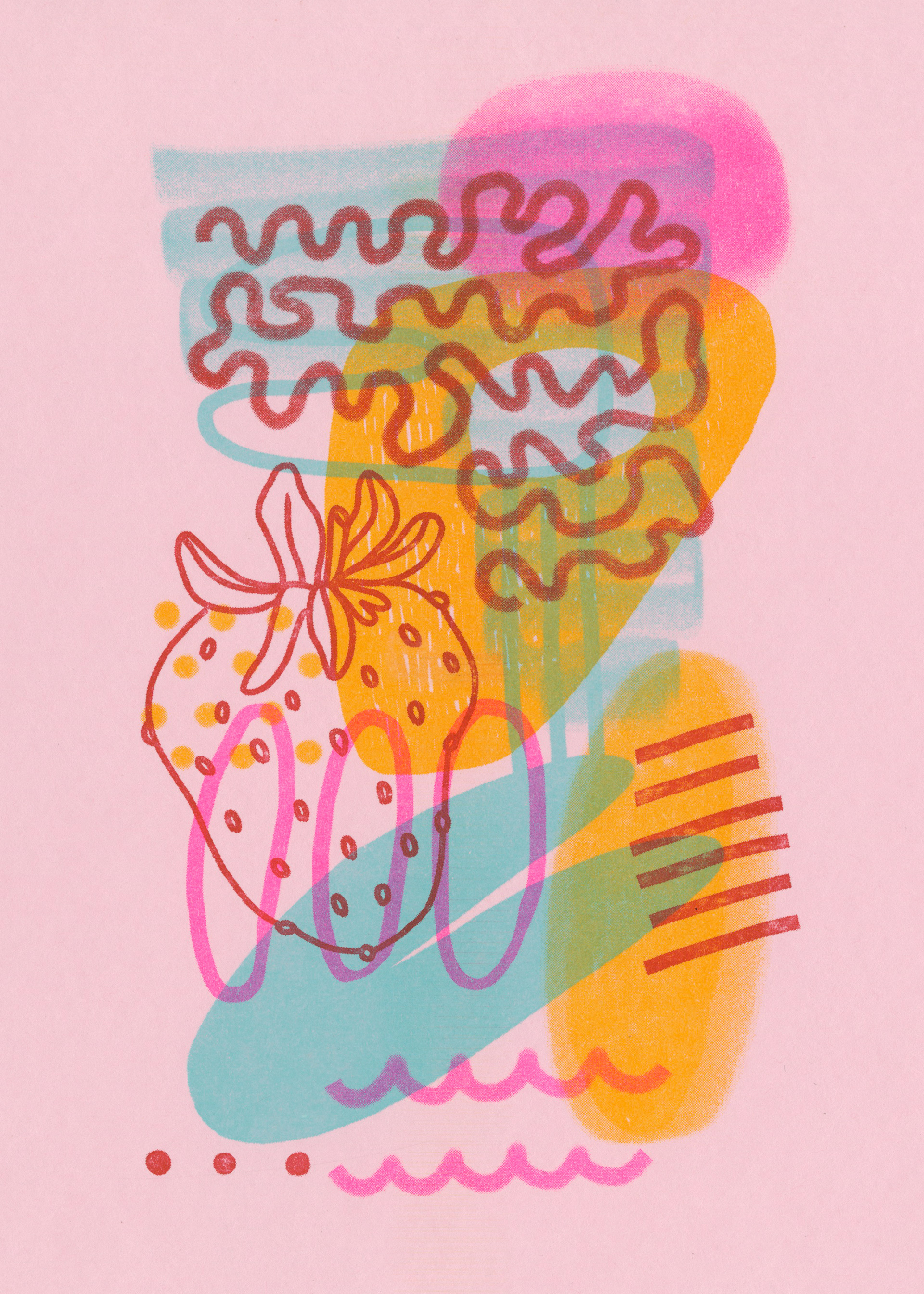 Space III, risograph.