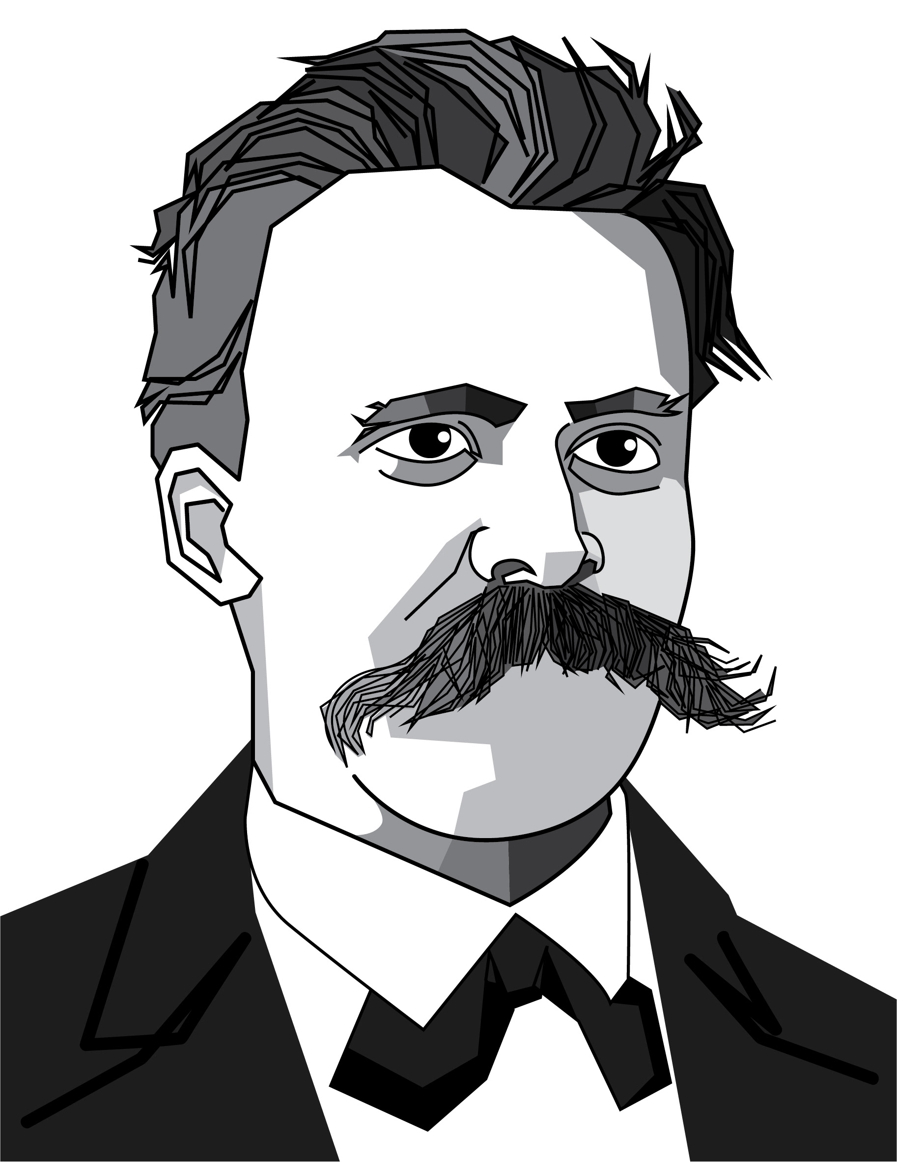 ion andrei puican - A series of vector portraits