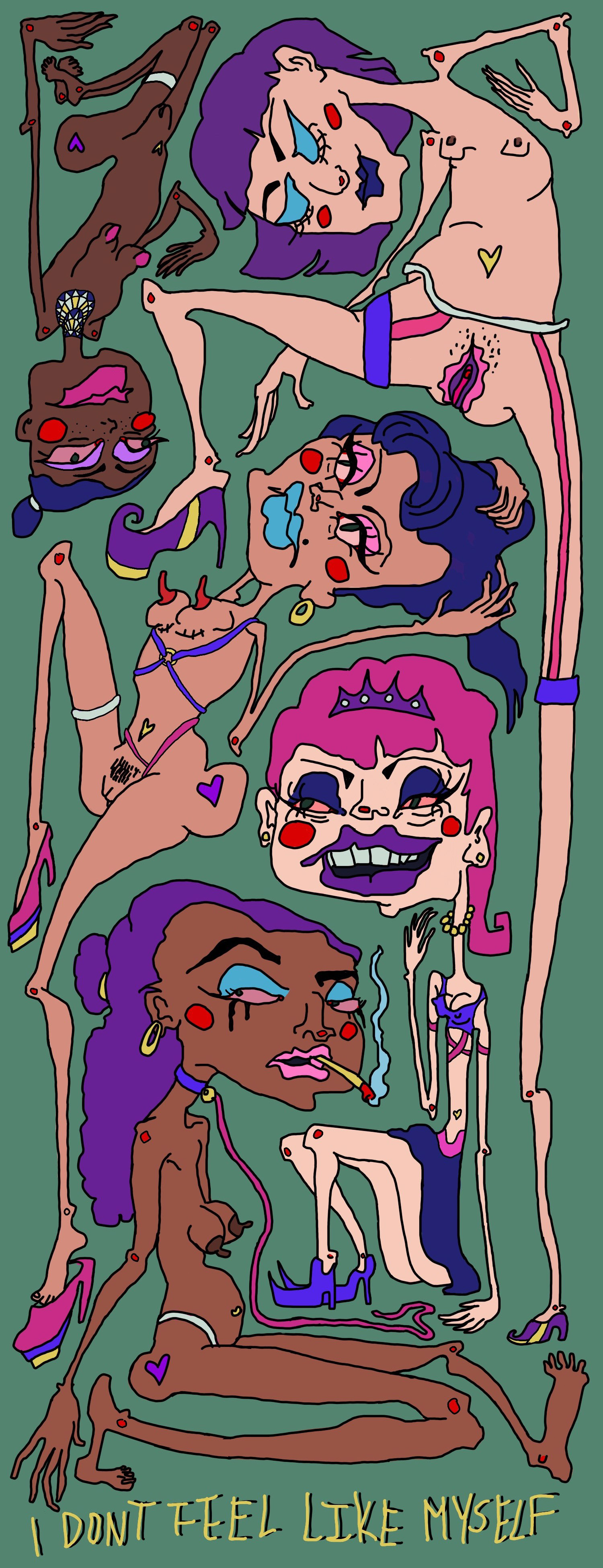 "i don't feel like myself" Mar Martinez
