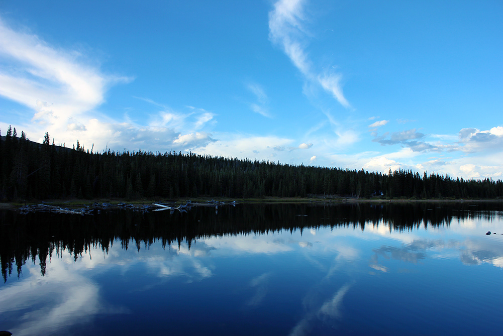 Glassy Reflection on Brainerd Lake