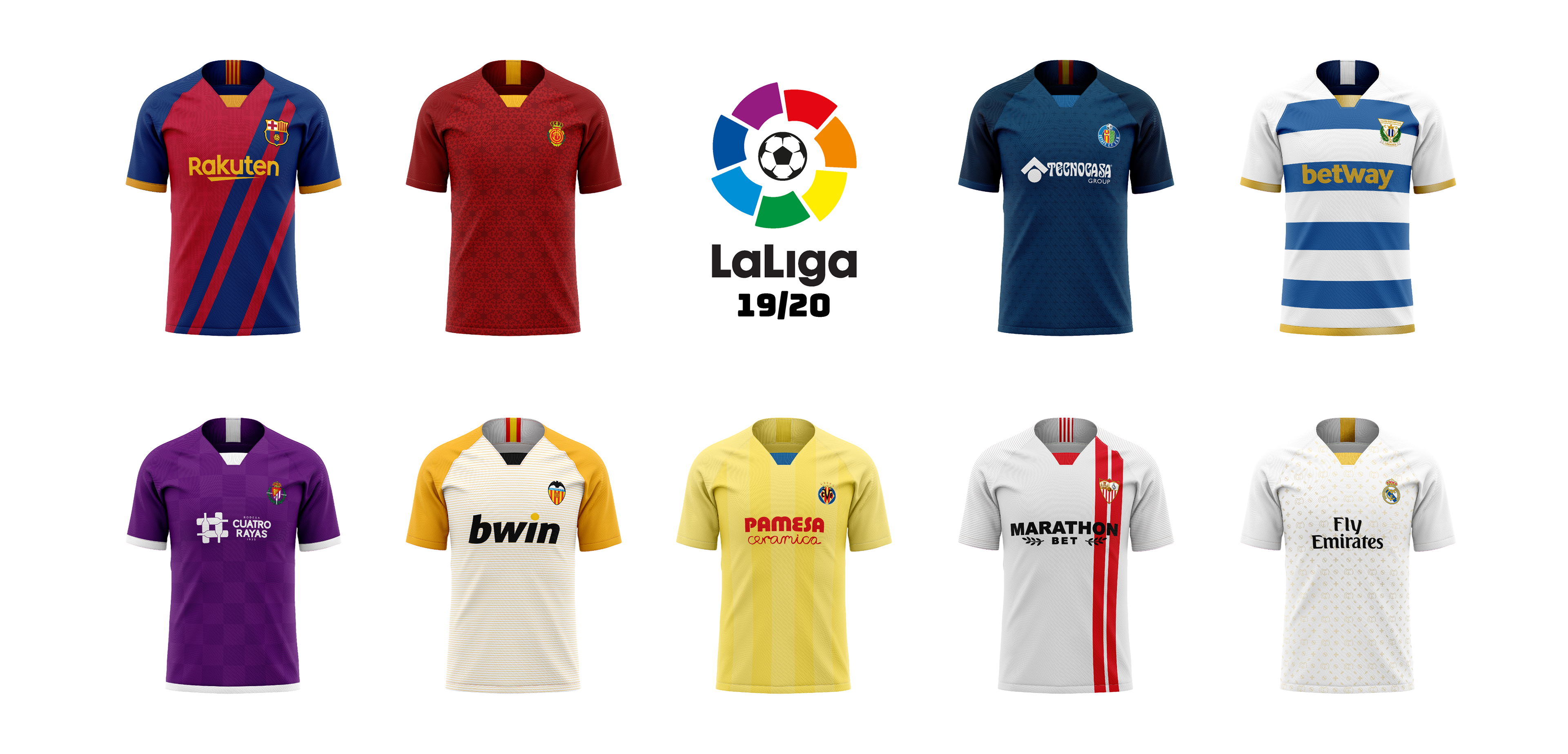 Aiden Anderson La Liga Concept Jerseys