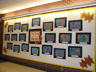 THES 2nd Grade Fall Leaves