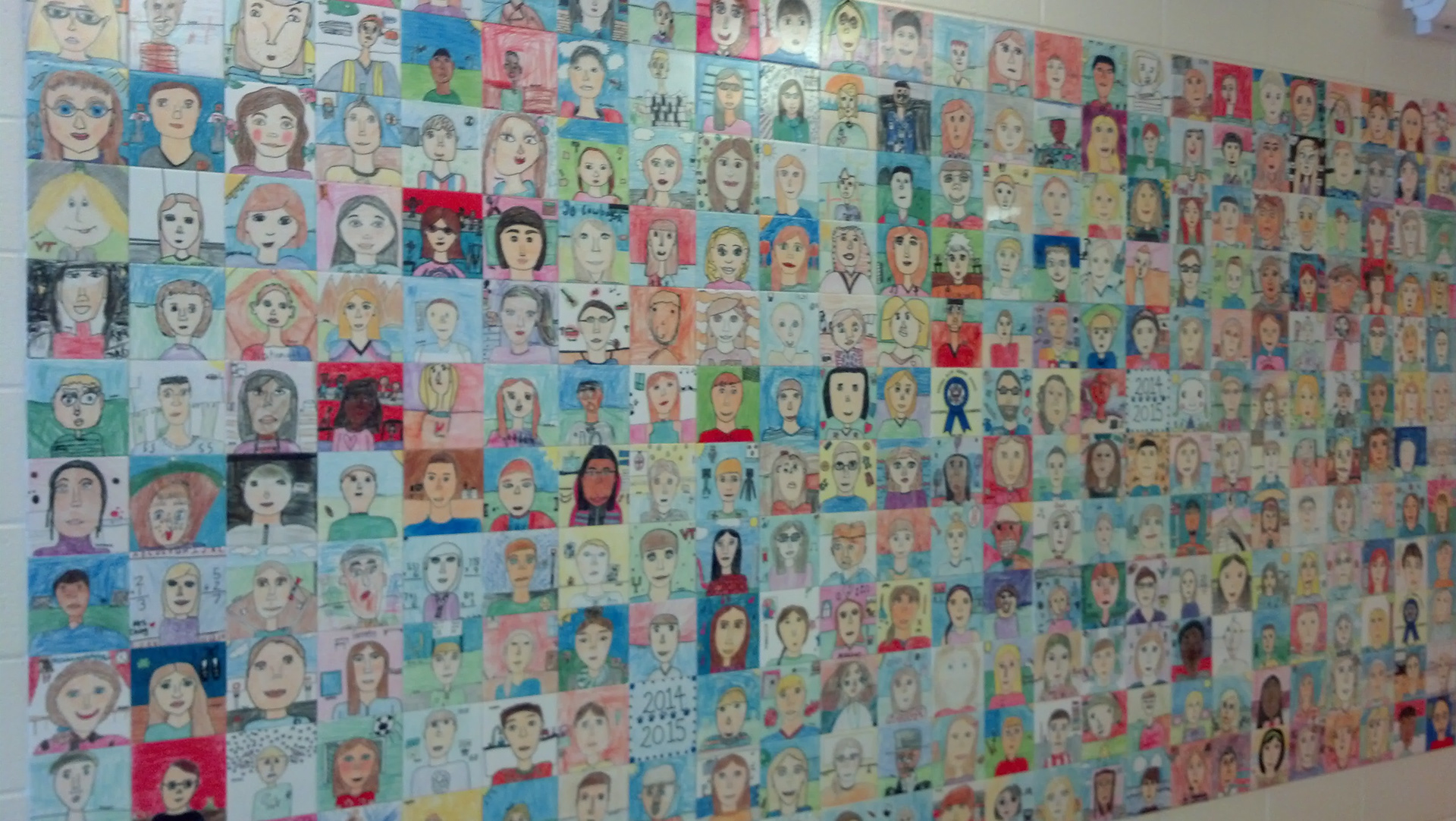 2015 WPES Tile Wall