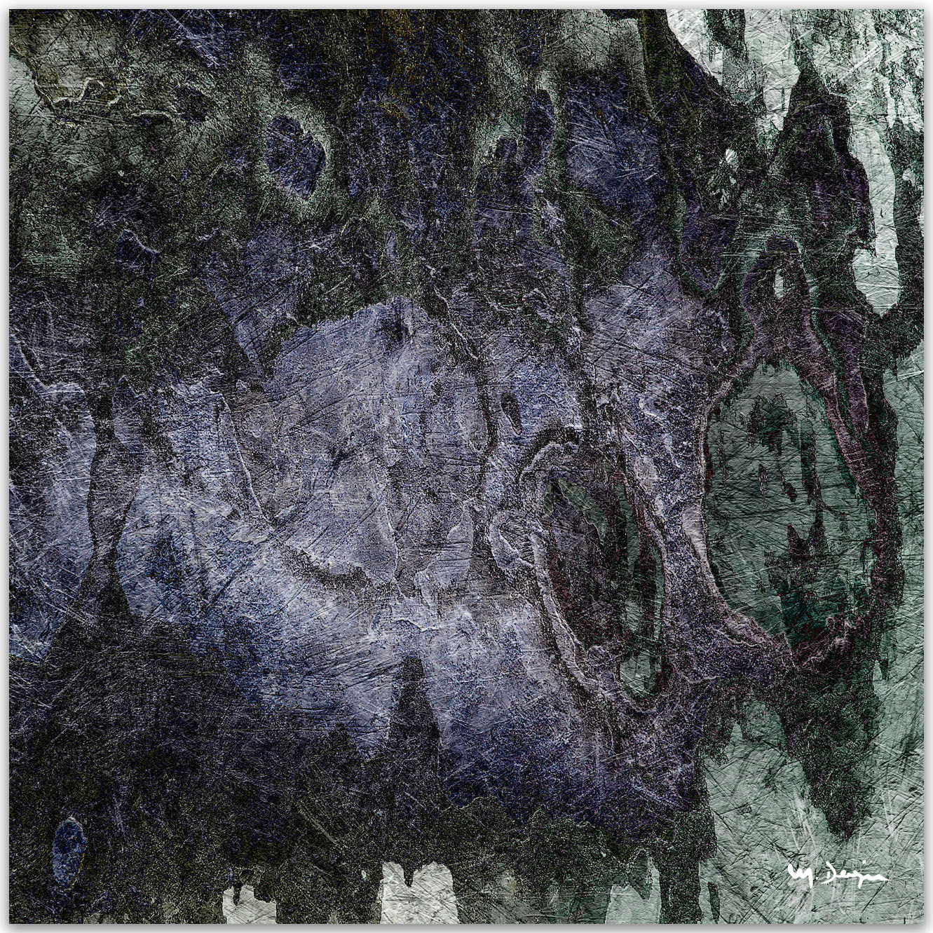 Abstraction of geological outcrop