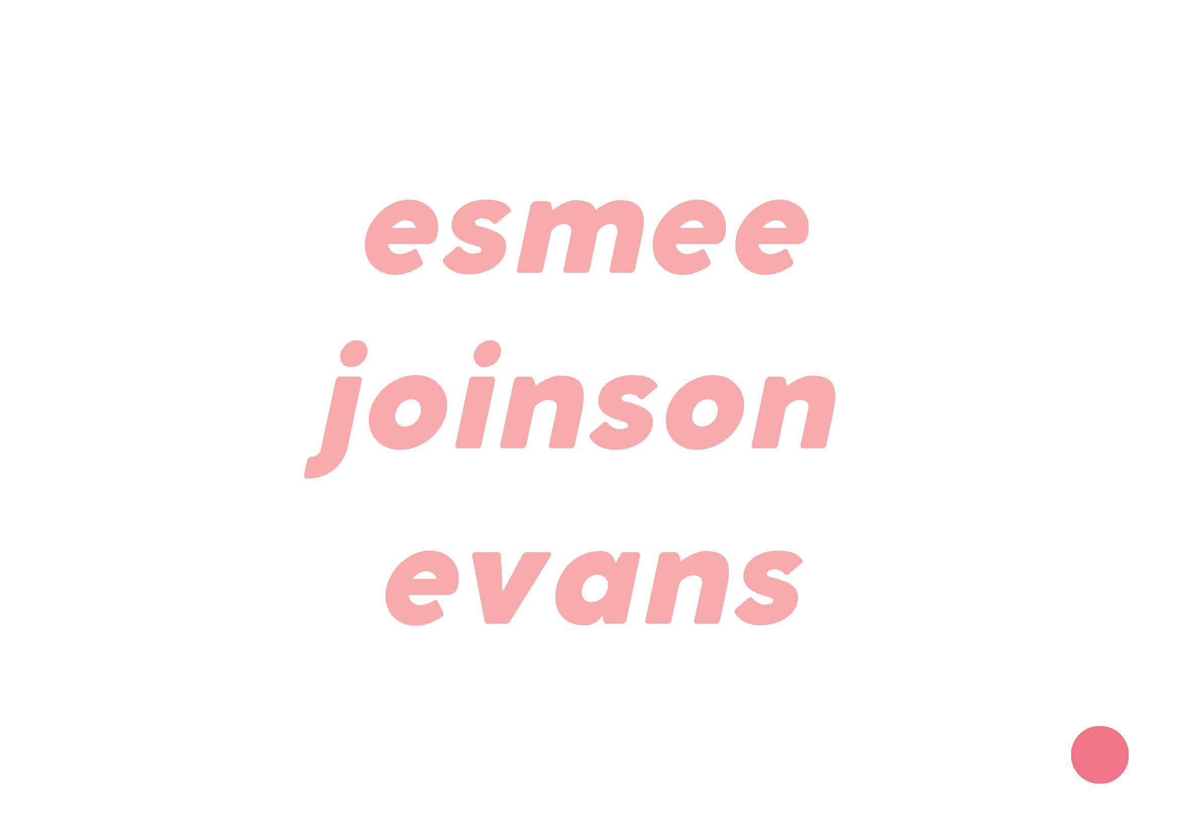 Esmee Joinson Evans