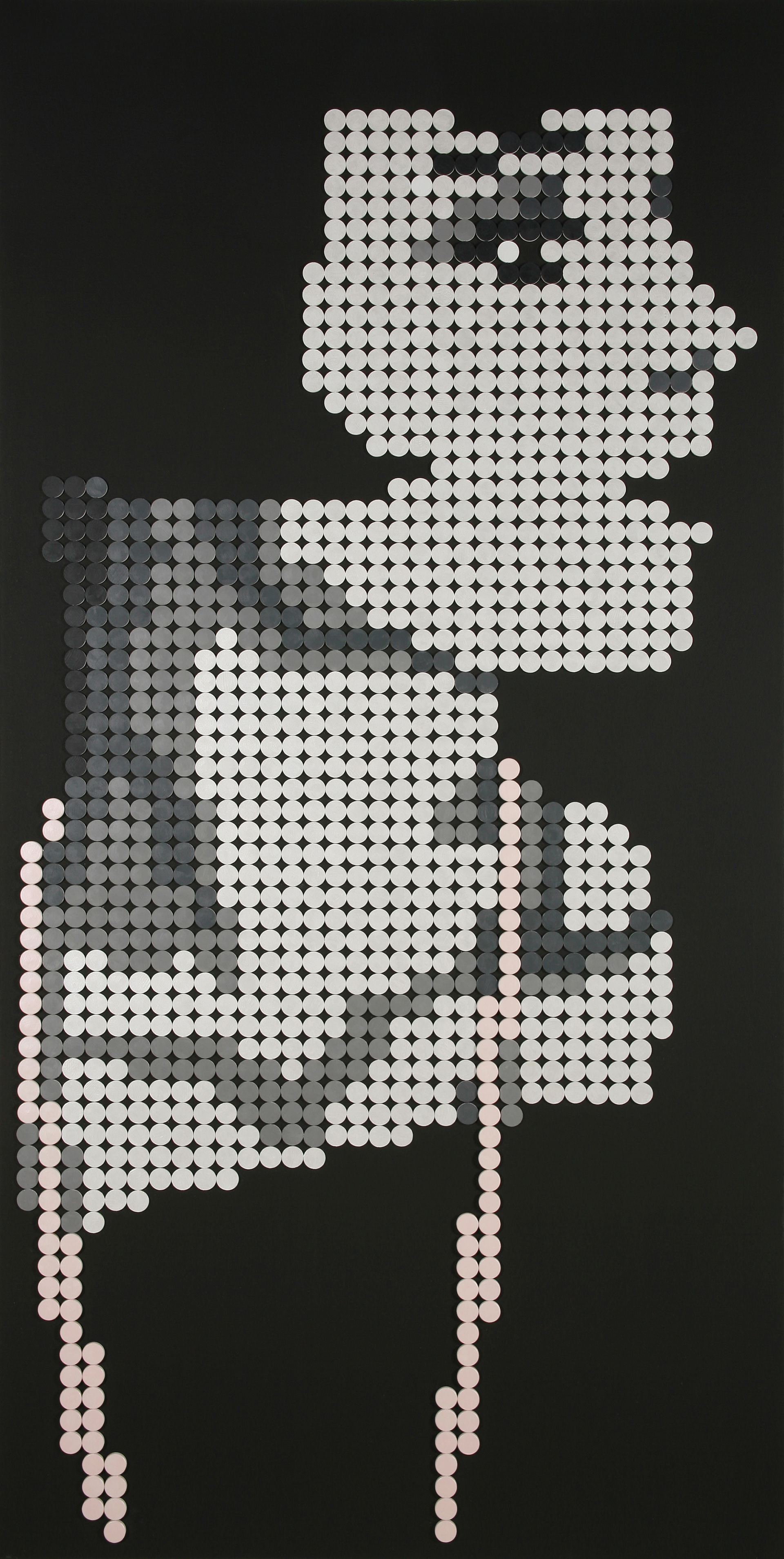 Louise with Pearls 36" x 72"