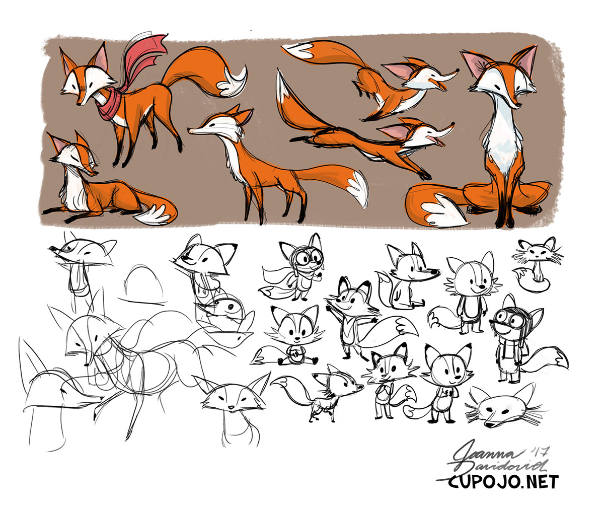 Joanna Davidovich: Animation Artist - Character Designs