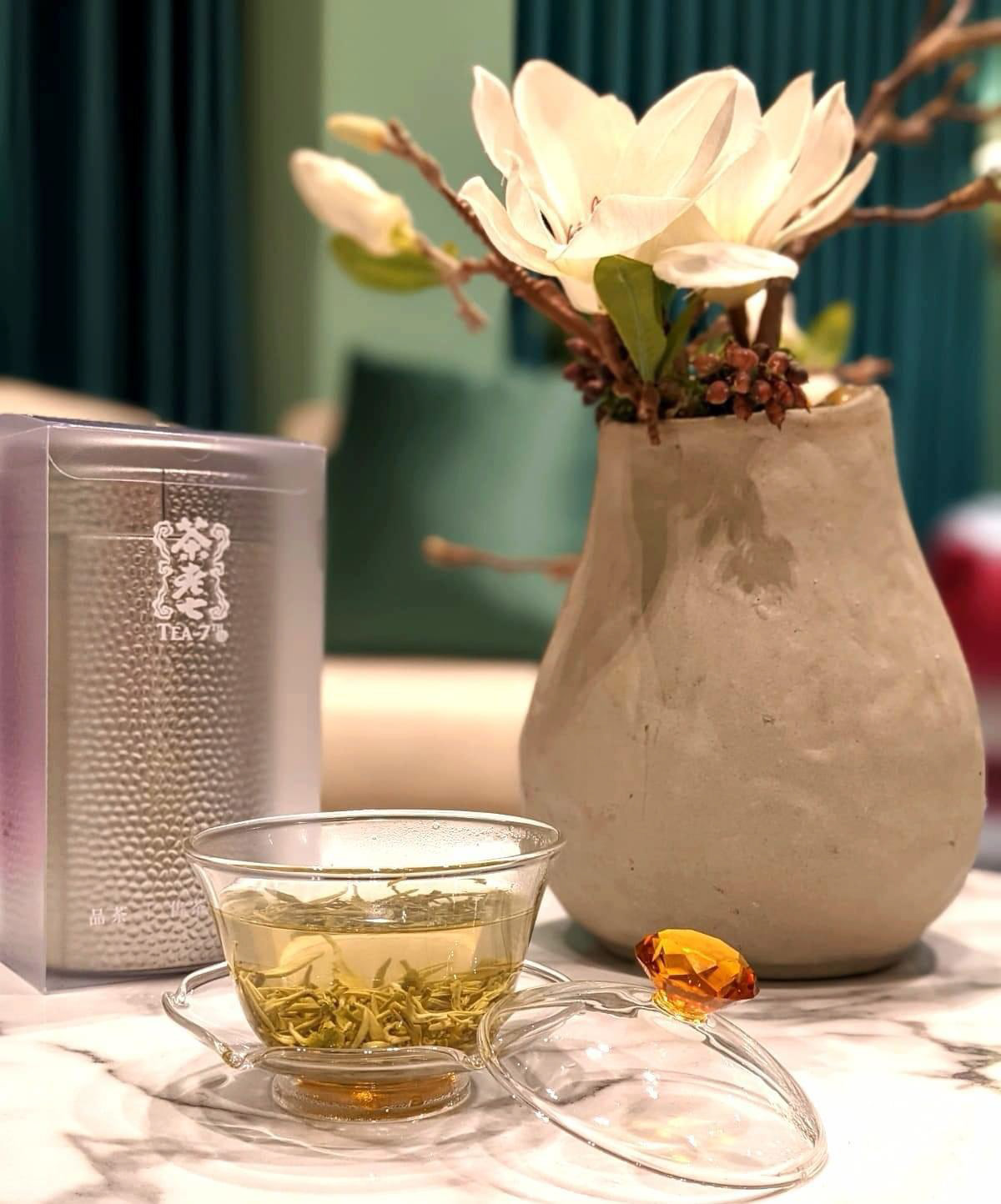 碧螺春 & 水晶蓋碗