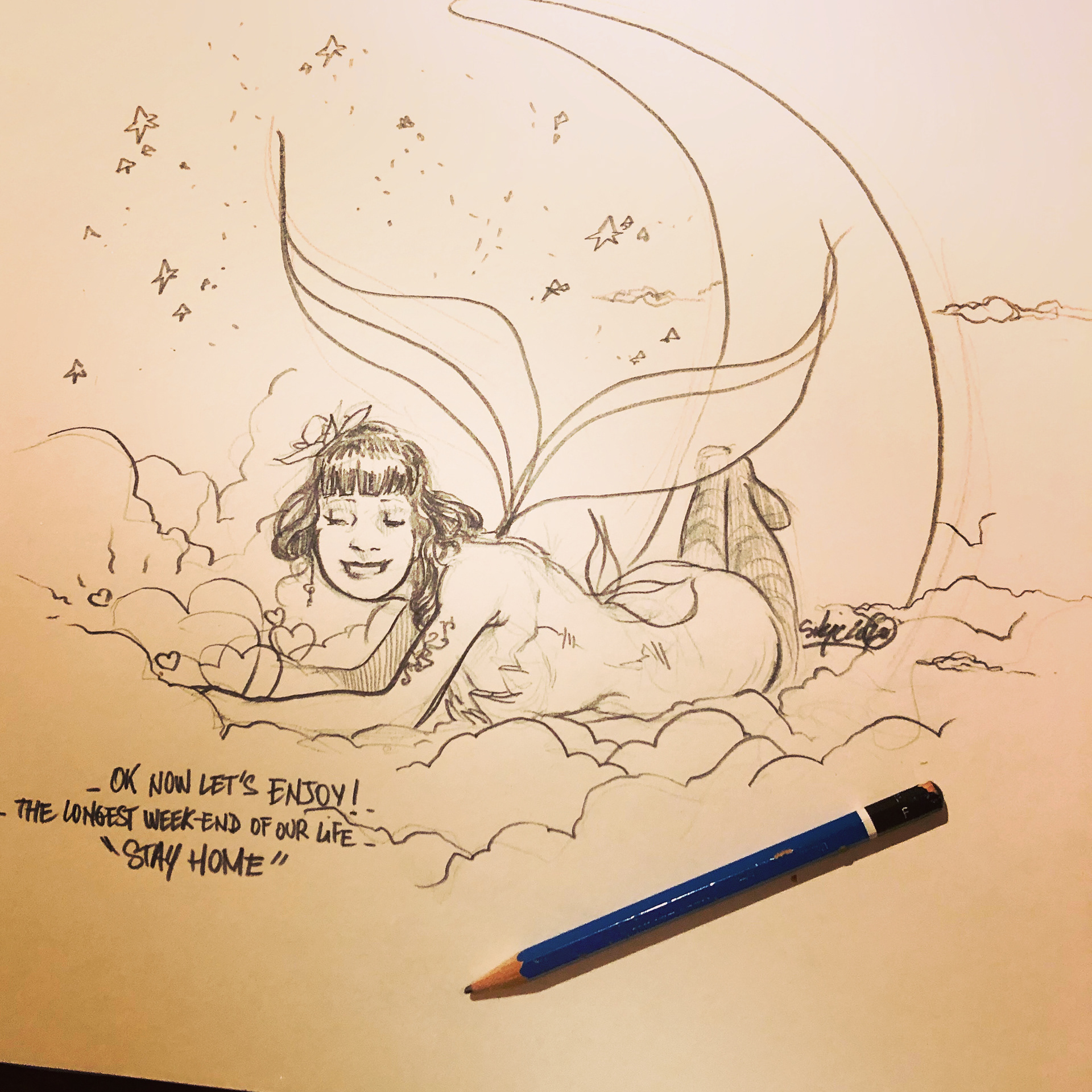 Les Fées confinement by SIKIC