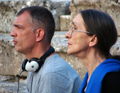Avec Pina Bausch, Théâtre d'Epidaure, Grèce, 2008-07-18 19.07.30