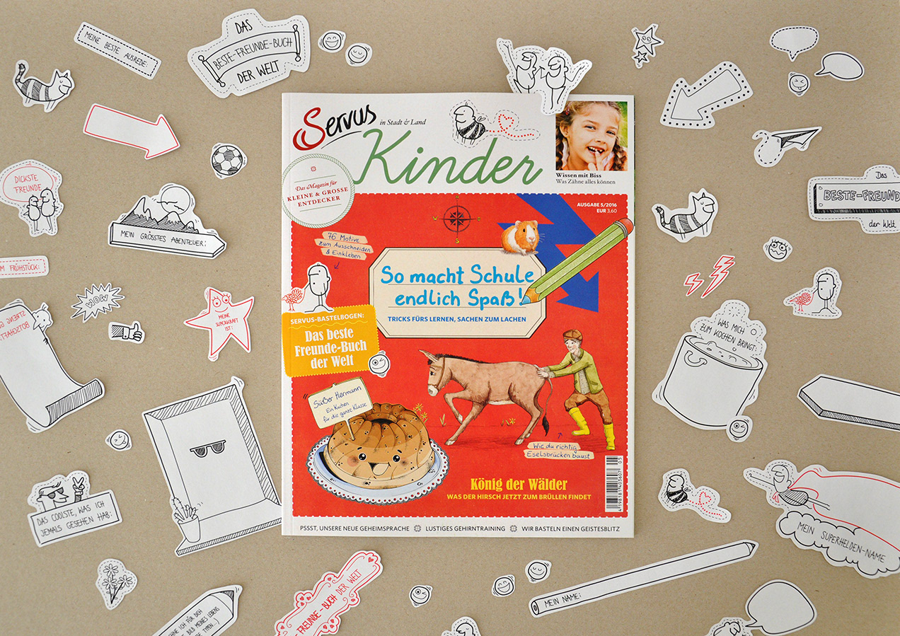 beste freunde Buch illustrationen