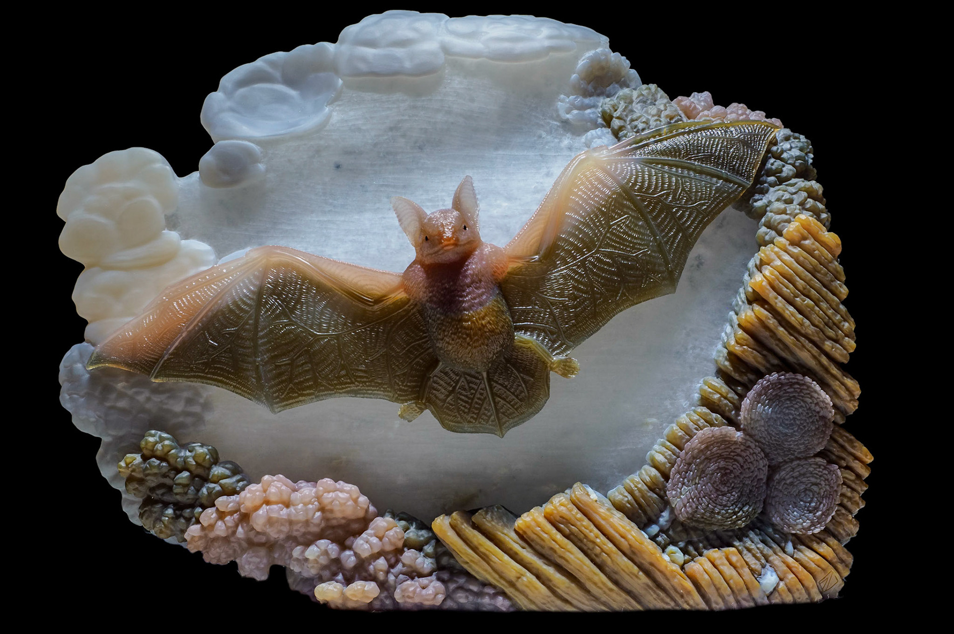 Agate and quartz - Minas Gerais, Brazil