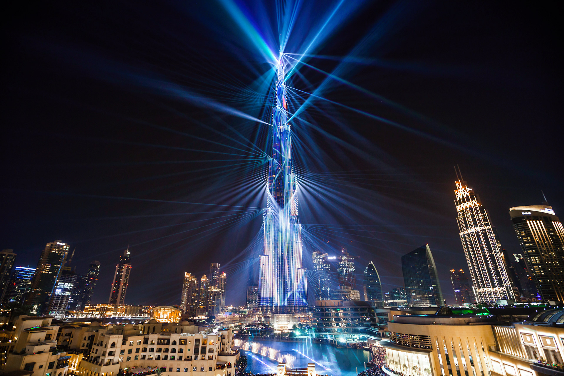 DinoMuhic.com - Light Up Dubai Downtown 2018