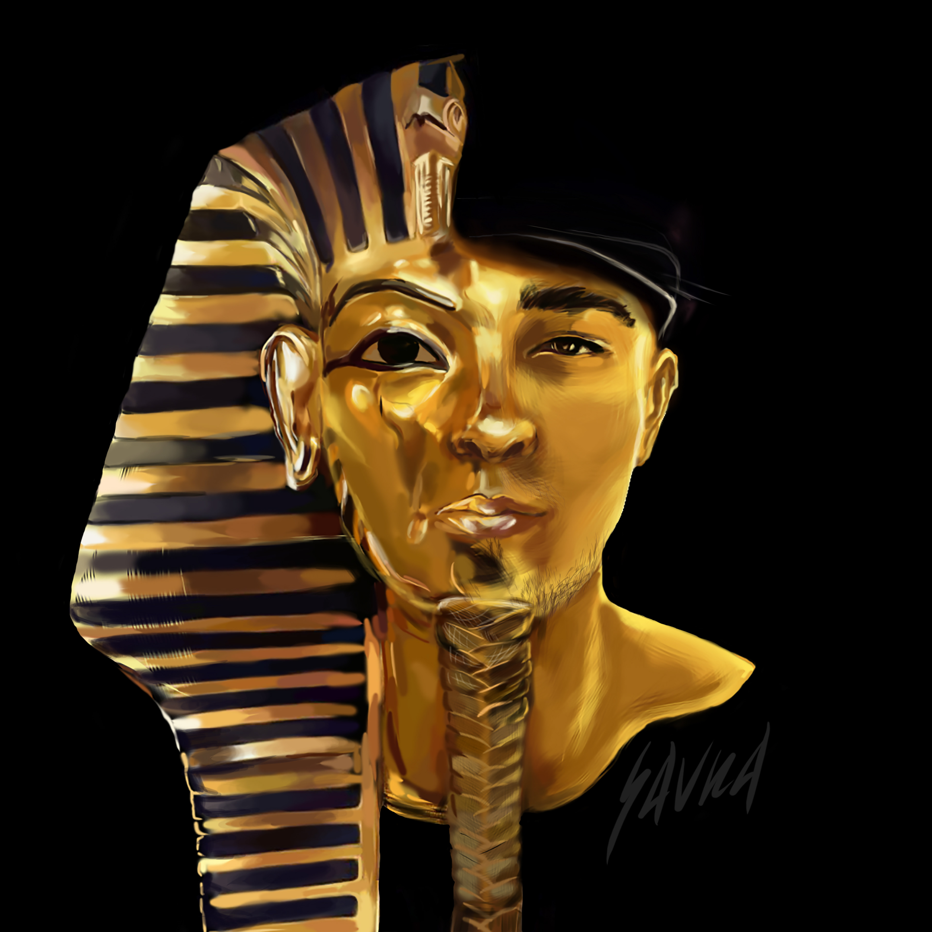 Включить фараона. Фараон Тутанхамон картина. Баджи фараон. Египетский фараон. Тутанхамон рэпер.