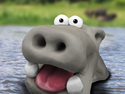 Photoshop over clay