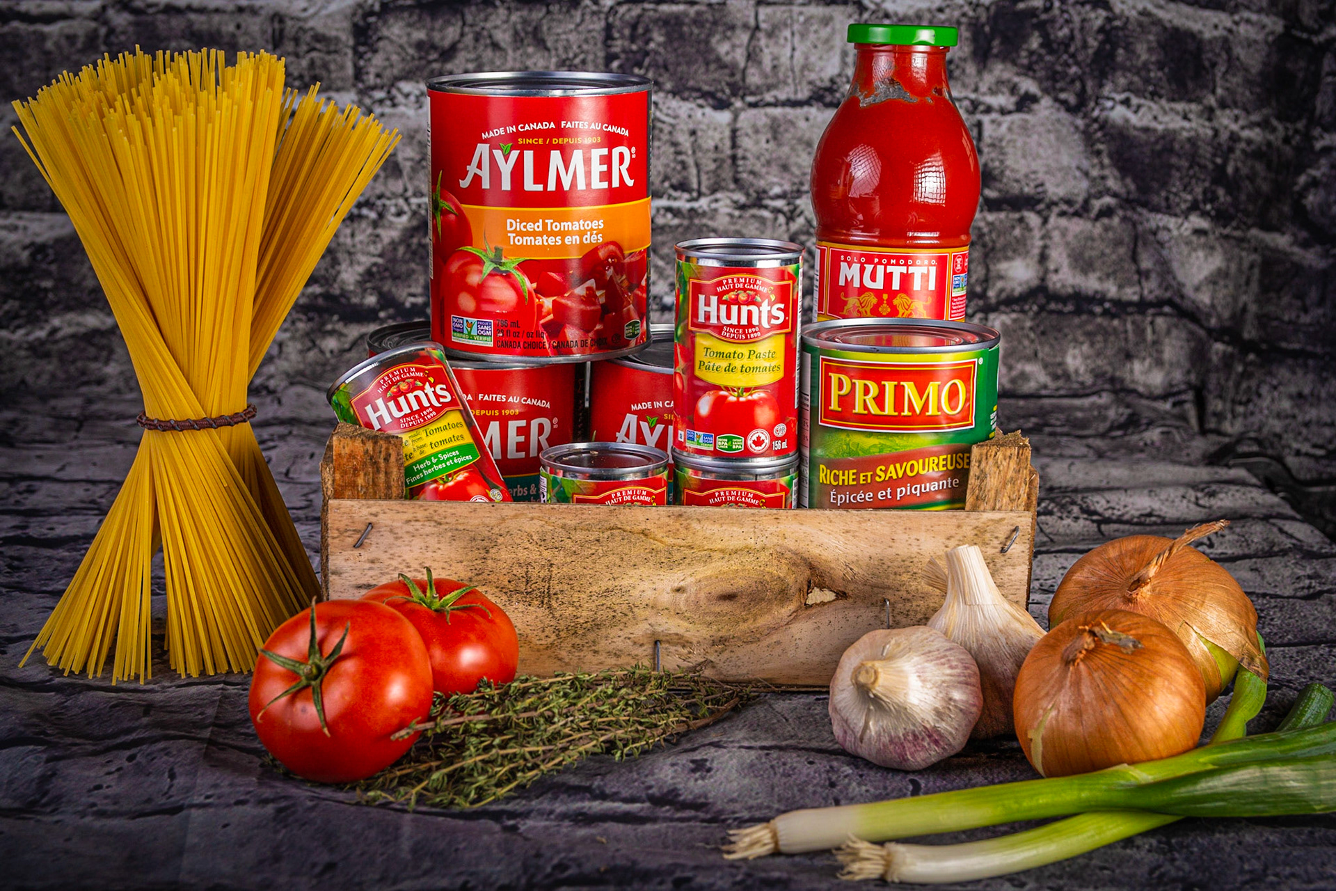 Conserve pour sauce tomate
