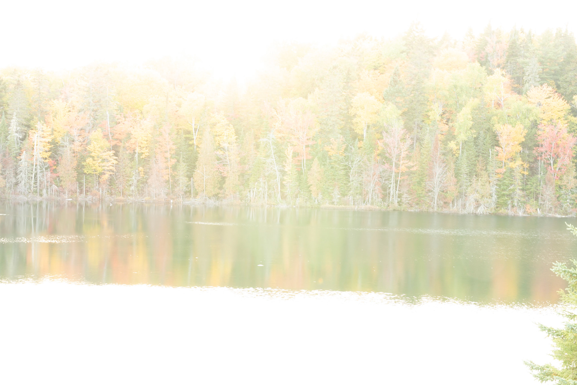 Lac à l'eau Claire