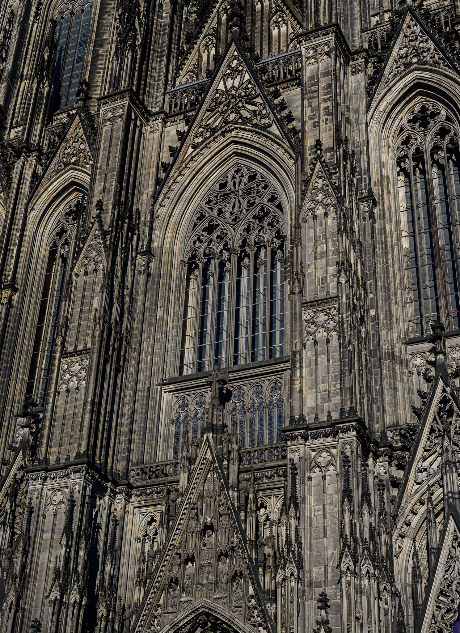 Facade, Late Afternoon Light, Cologne Cathedral, Cologne Germany 2019