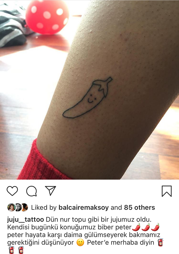 Ece Tugay HandPoke Juju Tattoos