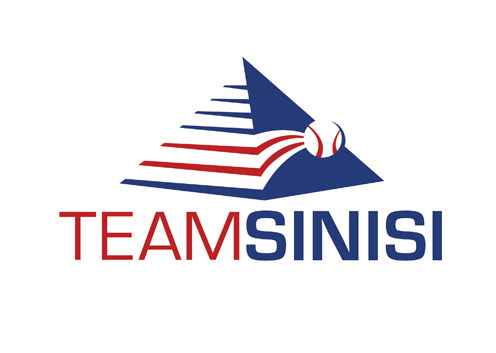 Identity for Team Sinisi, a one on one baseball batting coach.