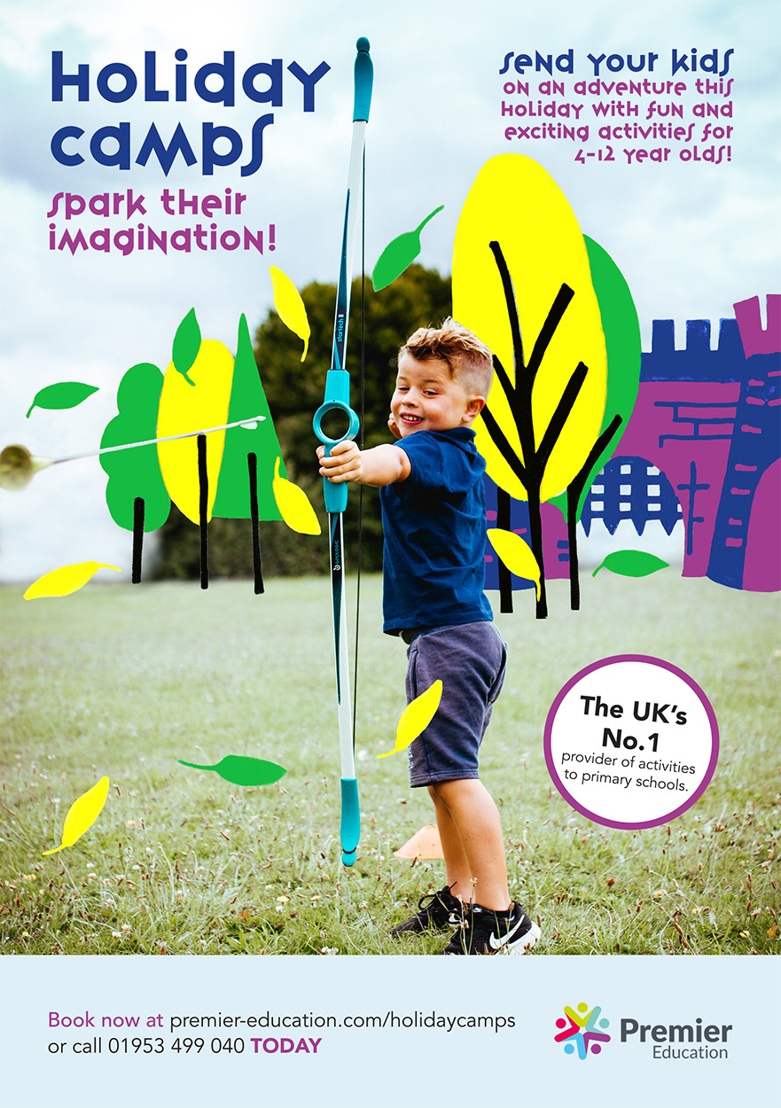 Premier Education Re-brand Pitch Leaflet