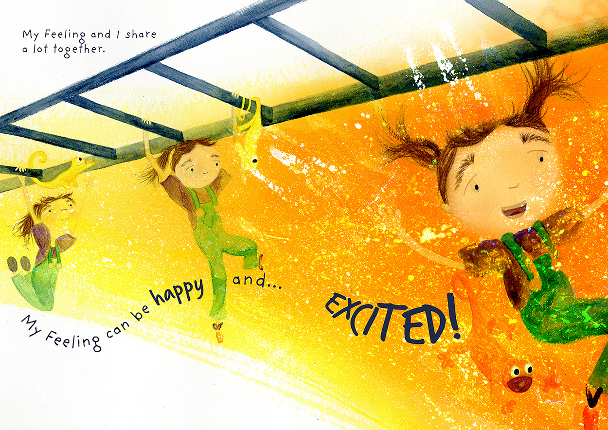 'My Blue Feeling' Page Spread