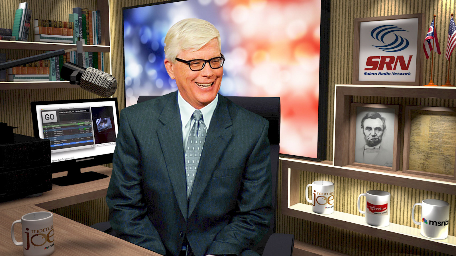 Molly Hellring MSNBC Hugh Hewitt Radio Studio