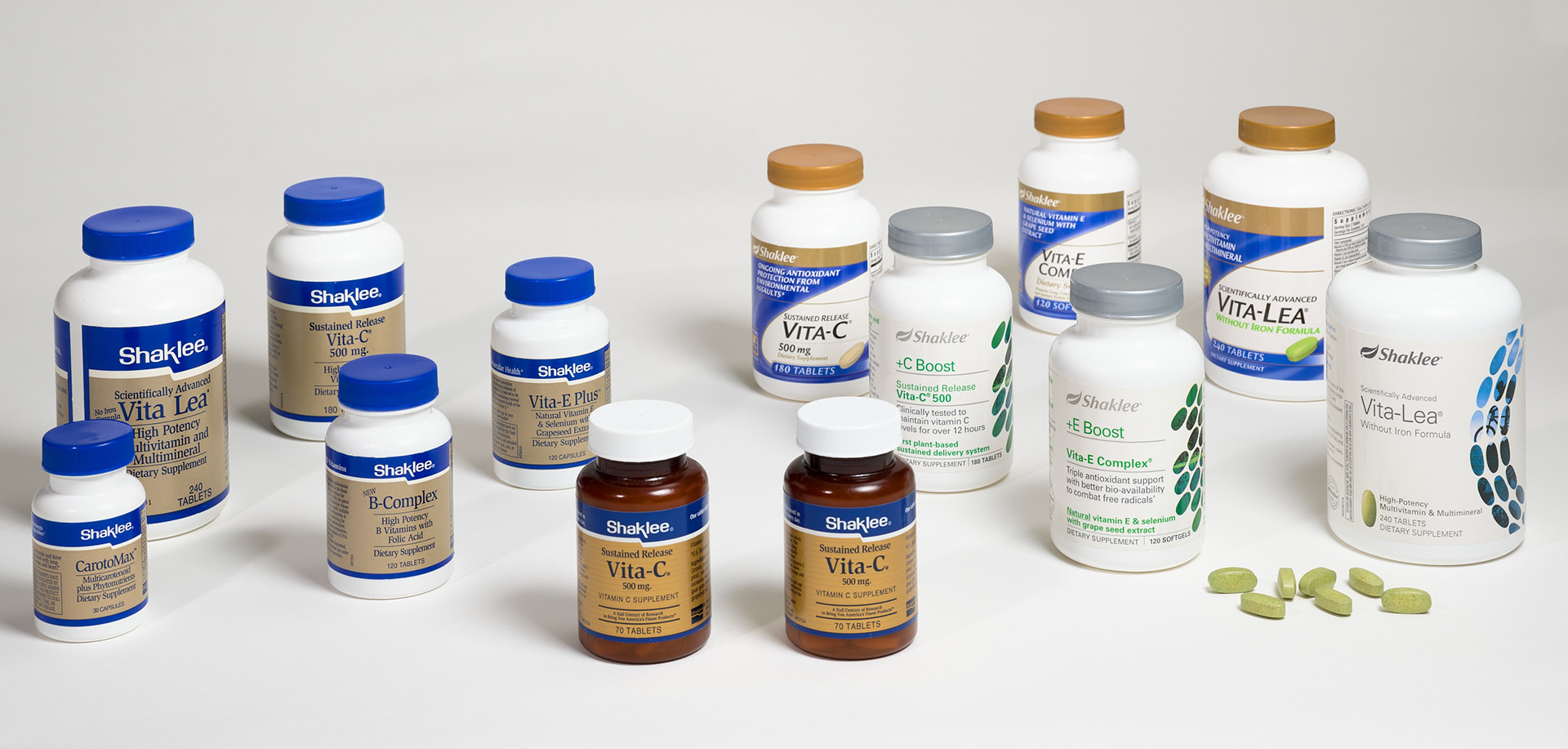 Shaklee - Nutritional Bottle Conversion - Glass and Polystyrene to HDPE